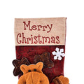 Merry Christmas Printed 3d Rudolf Face Stocking - Little Surprise BoxMerry Christmas Printed 3d Rudolf Face Stocking