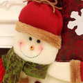 Merry Christmas Printed 3d Snowman Face Stocking - Little Surprise BoxMerry Christmas Printed 3d Snowman Face Stocking