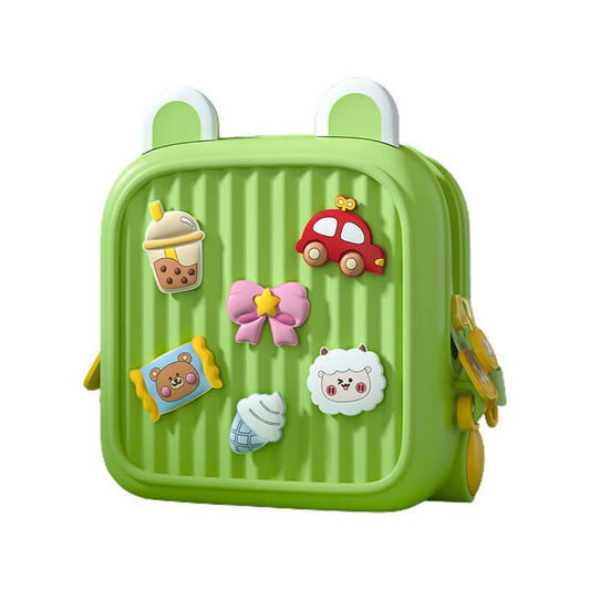 Mint Green Mini Movable Trinkets Fashion Backpack - Little Surprise BoxMint Green Mini Movable Trinkets Fashion Backpack