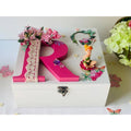 Monogram Floral Storage Box - Little Surprise BoxMonogram Floral Storage Box