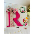 Monogram Floral Storage Box - Little Surprise BoxMonogram Floral Storage Box