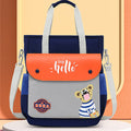 Orange Tiger theme Shoulder/Backpack style Bag for Kids - Little Surprise BoxOrange Tiger theme Shoulder/Backpack style Bag for Kids