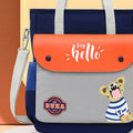 Orange Tiger theme Shoulder/Backpack style Bag for Kids - Little Surprise BoxOrange Tiger theme Shoulder/Backpack style Bag for Kids