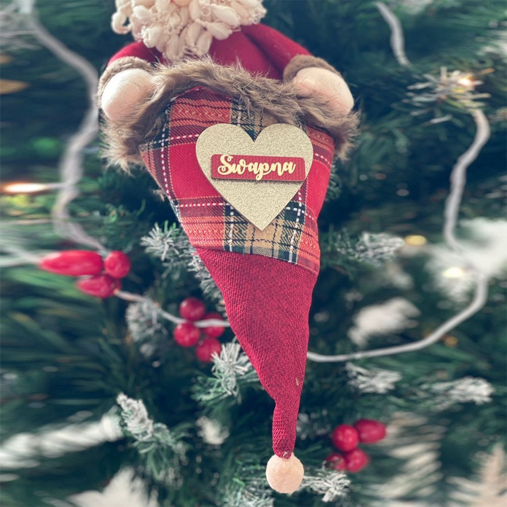 Personalised Santa Mini Stocking - Little Surprise BoxPersonalised Santa Mini Stocking