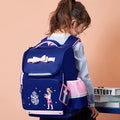 Pink Bow Ergonomic School Backpack for Kids,14.5 inch - Little Surprise BoxPink Bow Ergonomic School Backpack for Kids,14.5 inch