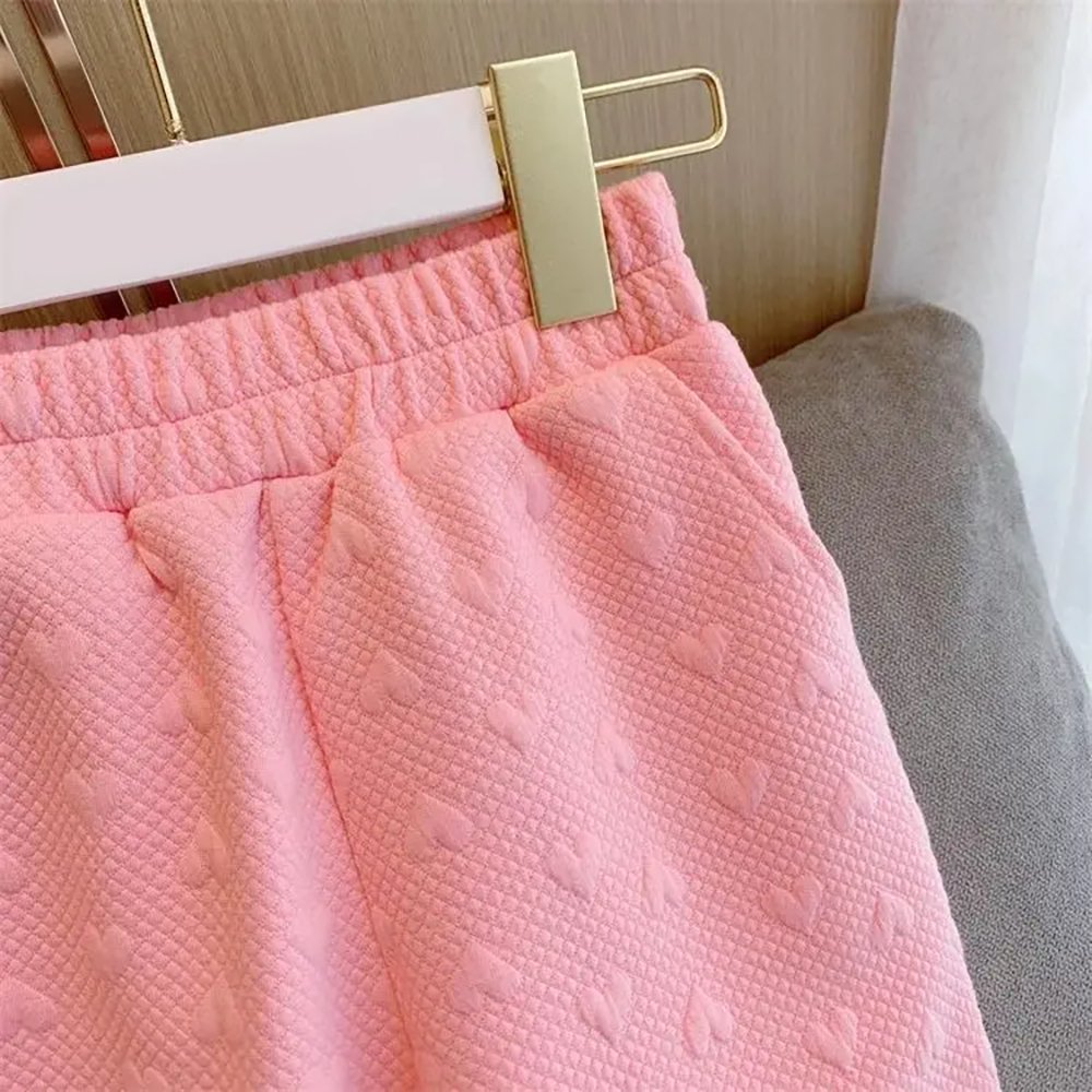 Pink Mini Heart 2 pc Track suit set for Toddlers and Kids - Little Surprise BoxPink Mini Heart 2 pc Track suit set for Toddlers and Kids