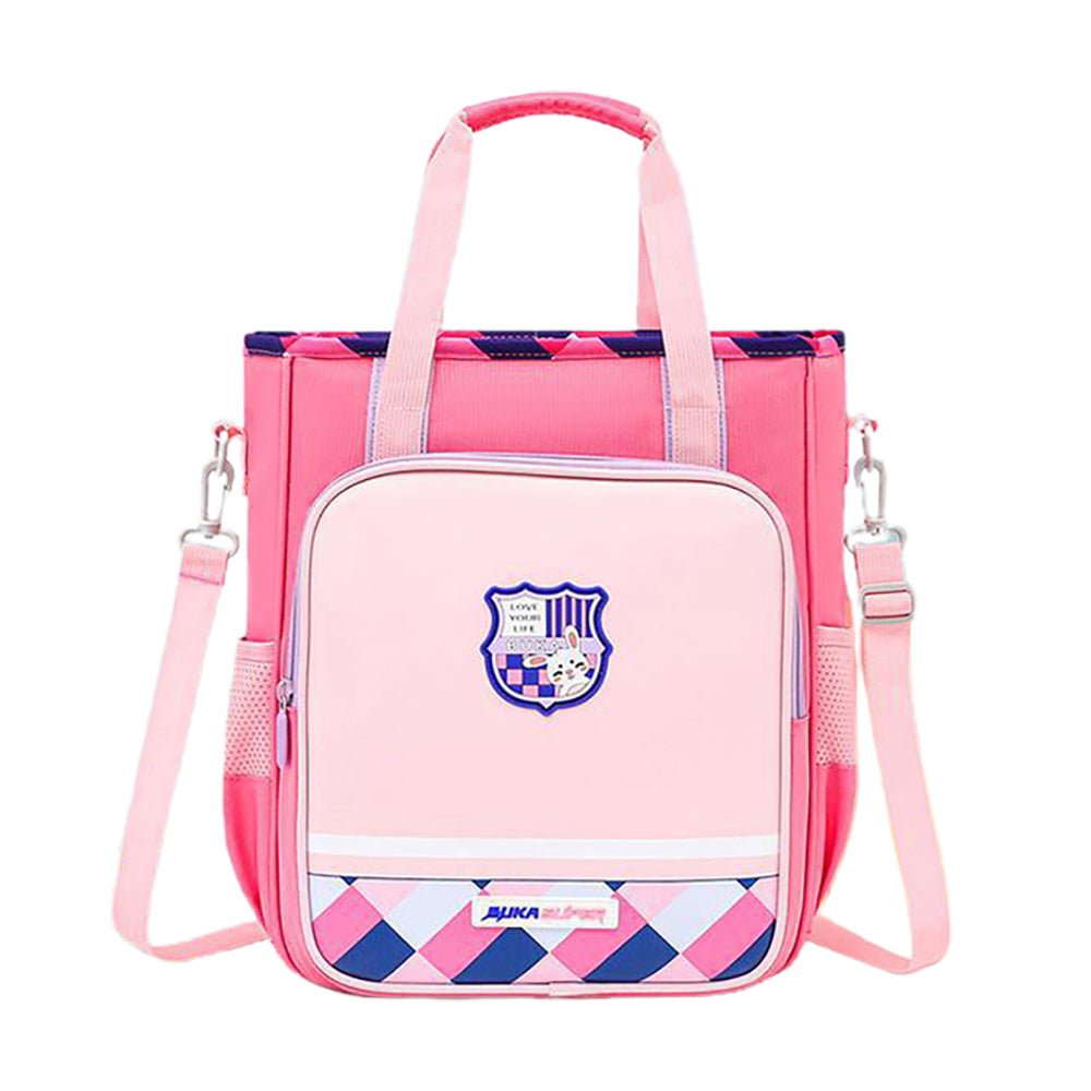 Pink Soccer theme dual style Shoulder/Backpack style Bag for Kids - Little Surprise BoxPink Soccer theme dual style Shoulder/Backpack style Bag for Kids