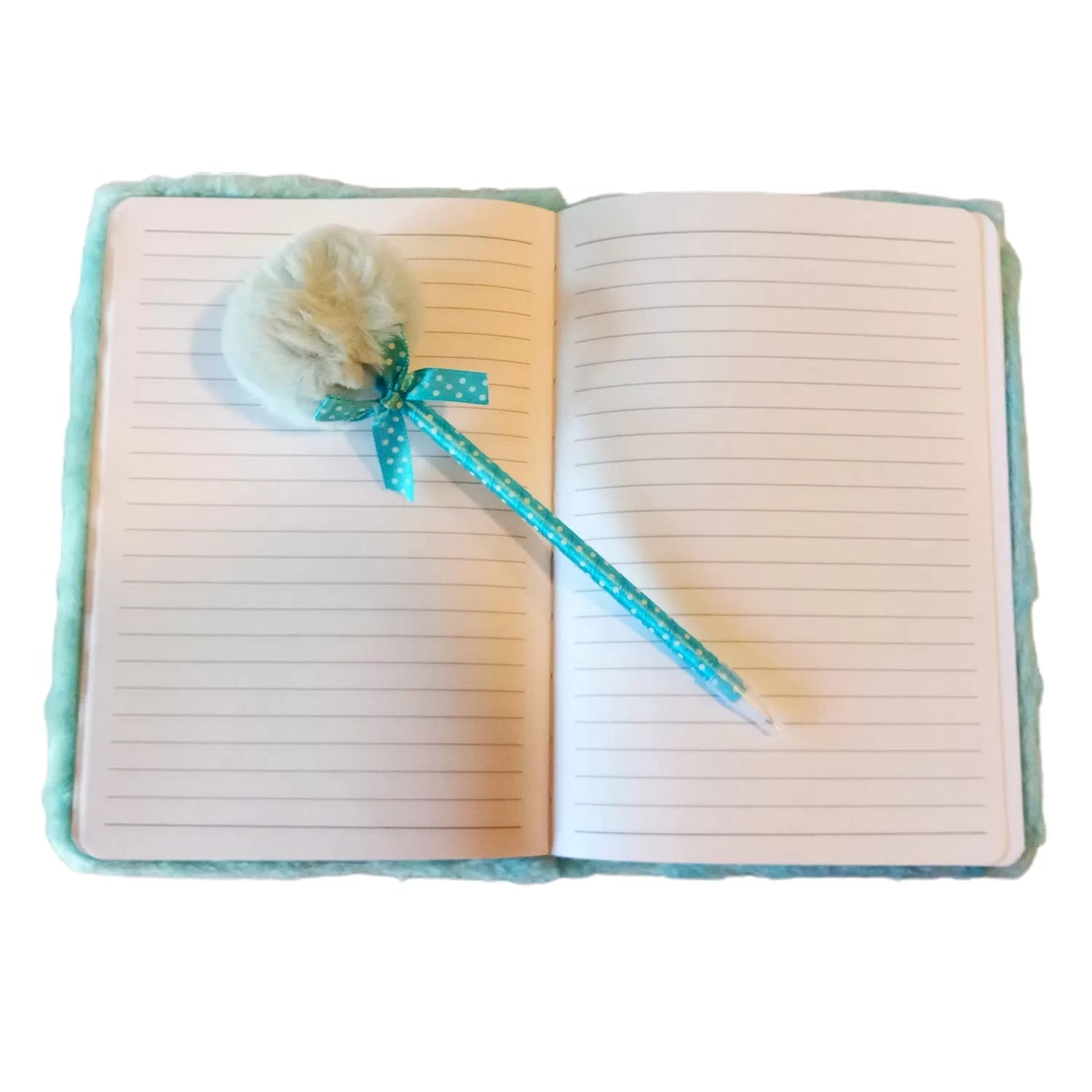 Pink Unicorn A5 Page Light Blue Notebook - Little Surprise BoxPink Unicorn A5 Page Light Blue Notebook