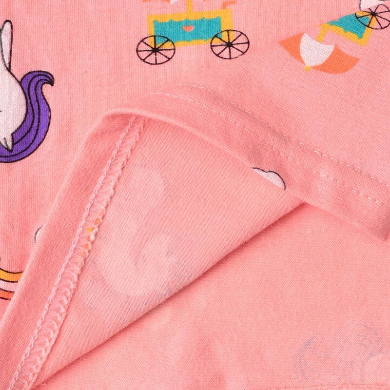 Pink Unicorn Full sleeves tops & pants set Unisex Kids Wear - Little Surprise BoxPink Unicorn Full sleeves tops & pants set Unisex Kids Wear
