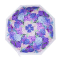 Purple Hydrangea Bunch Floral Print Translucent All-season Umbrella for Kids & Adults - Little Surprise BoxPurple Hydrangea Bunch Floral Print Translucent All-season Umbrella for Kids & Adults