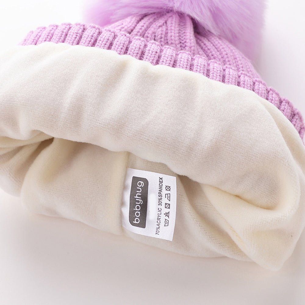 Little Surprise Box 2Pcs Party Dino Themed Beanie Winter Cap Neck Muffler For Kids main image 0