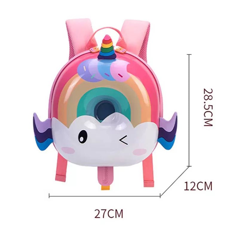 Rainbow Unicorn, Donut Backpack for Toddlers & Kids - Little Surprise BoxRainbow Unicorn, Donut Backpack for Toddlers & Kids