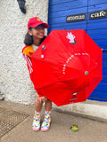 Red Riding Hood theme, Unique Spanish Patio Style Kids Umbrella, 5-12 years,Red - Little Surprise BoxRed Riding Hood theme, Unique Spanish Patio Style Kids Umbrella, 5-12 years,Red