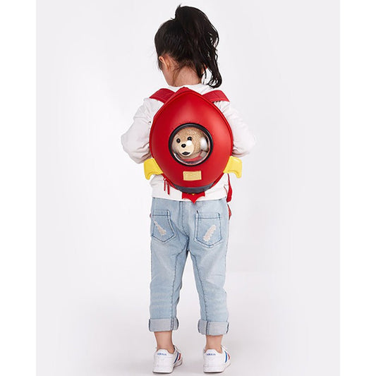 Red Rocket Backpack for Toddlers - Little Surprise BoxRed Rocket Backpack for Toddlers
