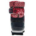 Red Snowflakes Snowboots Kids Winter Snowboots - Little Surprise BoxRed Snowflakes Snowboots Kids Winter Snowboots