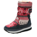 Red Snowflakes Snowboots Kids Winter Snowboots - Little Surprise BoxRed Snowflakes Snowboots Kids Winter Snowboots