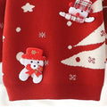 Red with White Xmas Tree Warmer Cardigan & Christmas Sweater for toddlers & Kids - Little Surprise BoxRed with White Xmas Tree Warmer Cardigan & Christmas Sweater for toddlers & Kids