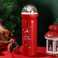 Reindeer Globe Lid Stainless Steel Bottle - Little Surprise BoxReindeer Globe Lid Stainless Steel Bottle