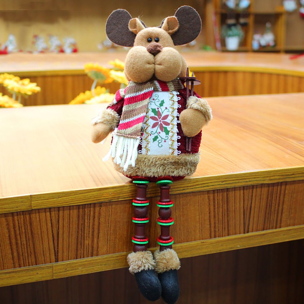 Reindeer Hanging Legs Table Décor, 13 inches - Little Surprise BoxReindeer Hanging Legs Table Décor, 13 inches