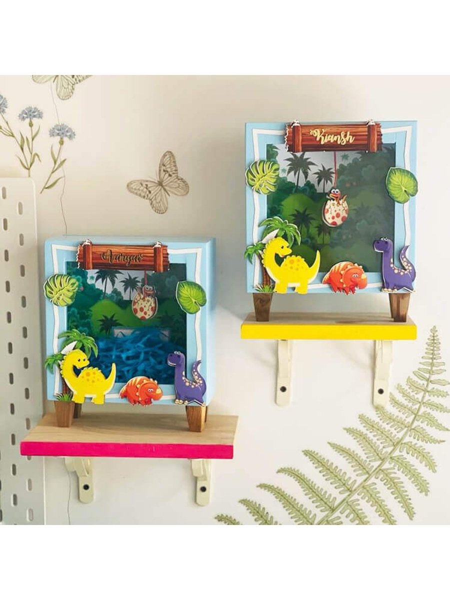 Roarr Like a Dinosaurr Piggy Bank (Blue) - Little Surprise BoxRoarr Like a Dinosaurr Piggy Bank (Blue)