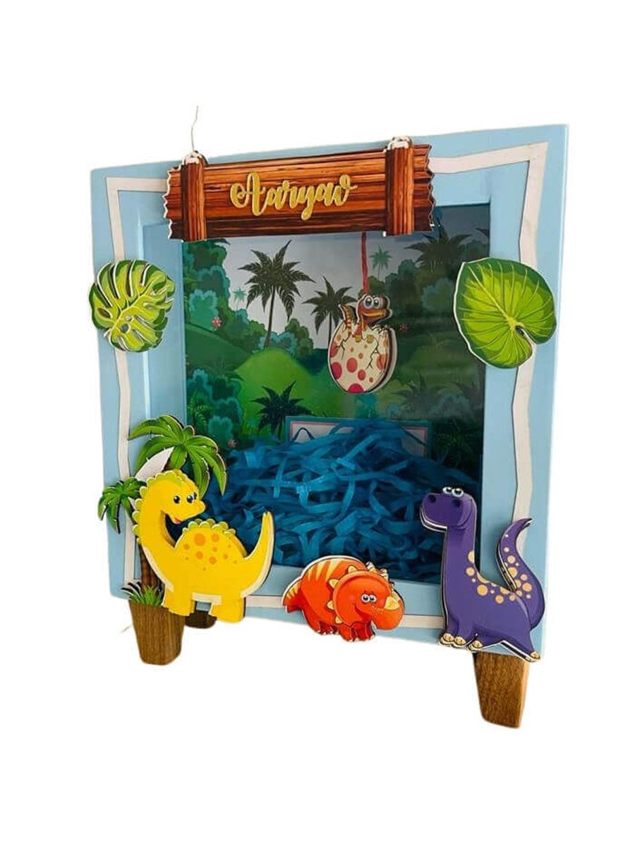 Roarr Like a Dinosaurr Piggy Bank (Blue) - Little Surprise BoxRoarr Like a Dinosaurr Piggy Bank (Blue)