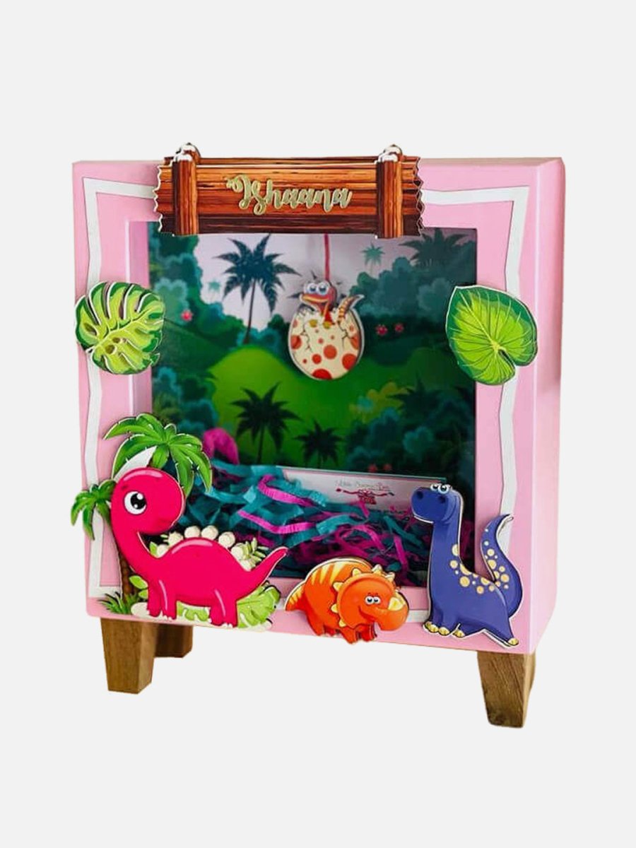 Roarr Like a Dinosaurr Piggy Bank (Pink) - Little Surprise BoxRoarr Like a Dinosaurr Piggy Bank (Pink)