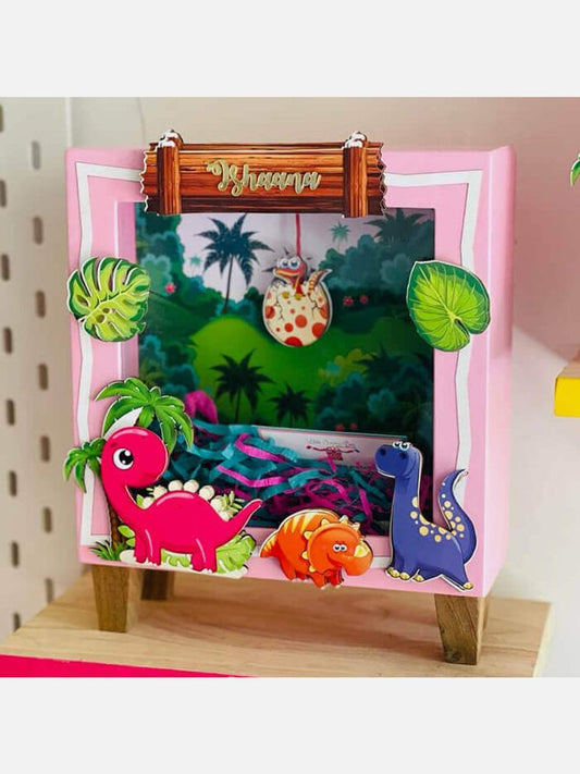 Roarr Like a Dinosaurr Piggy Bank (Pink) - Little Surprise BoxRoarr Like a Dinosaurr Piggy Bank (Pink)