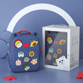 Royal Blue Tic Tac Movable Trinkets Backpack - Little Surprise BoxRoyal Blue Tic Tac Movable Trinkets Backpack