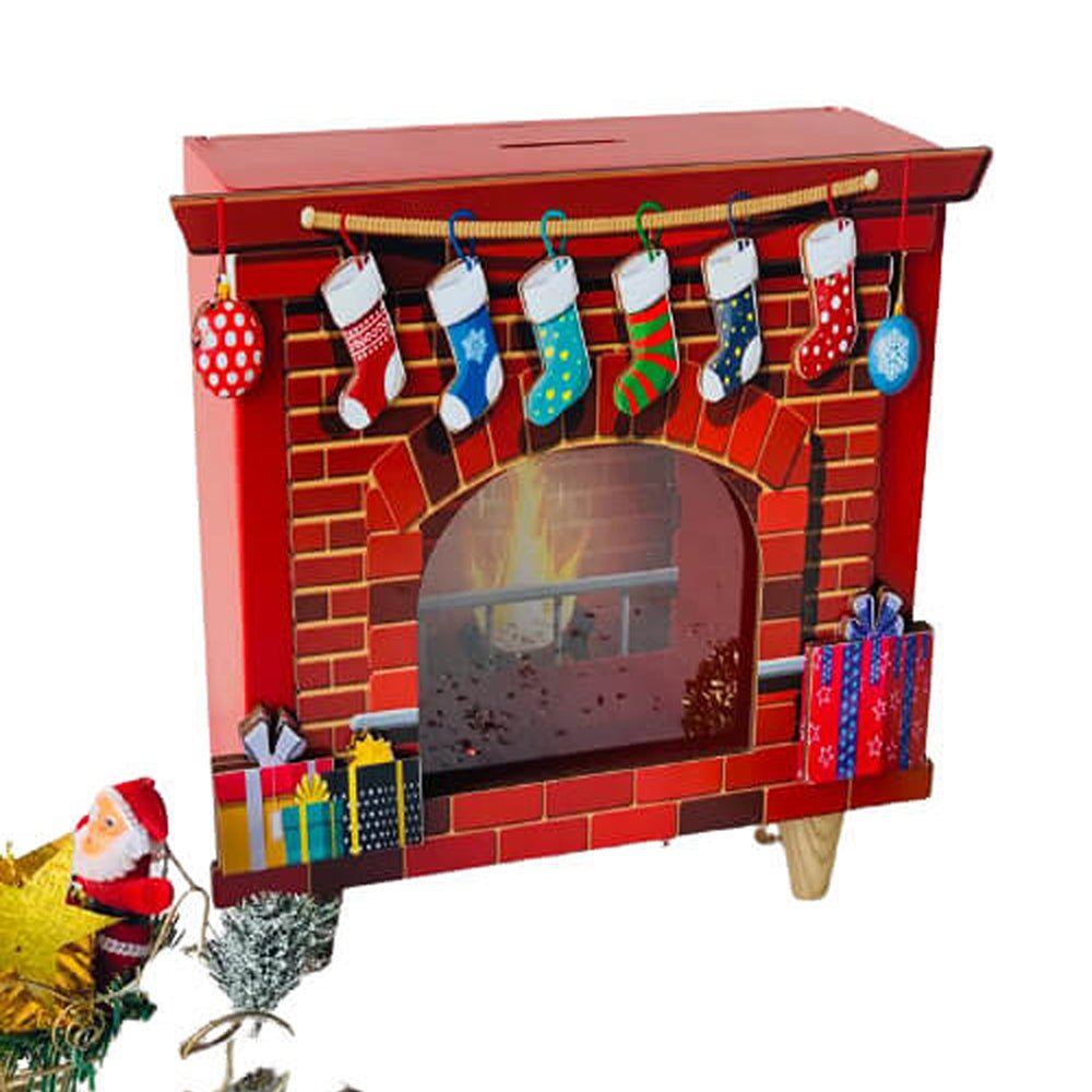 Santa’s Favourite Chimney Piggy Bank - Little Surprise BoxSanta’s Favourite Chimney Piggy Bank