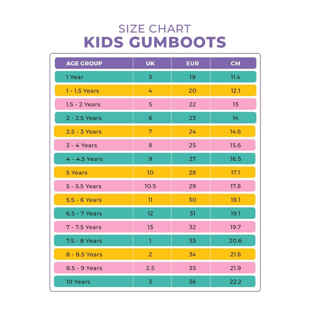 Shamsher Kids Gumboots - Little Surprise BoxShamsher Kids Gumboots