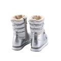 Silver Zipper Women Winter Snowboots - Little Surprise BoxSilver Zipper Women Winter Snowboots