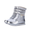 Silver Zipper Women Winter Snowboots - Little Surprise BoxSilver Zipper Women Winter Snowboots