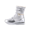 Silver Zipper Women Winter Snowboots - Little Surprise BoxSilver Zipper Women Winter Snowboots