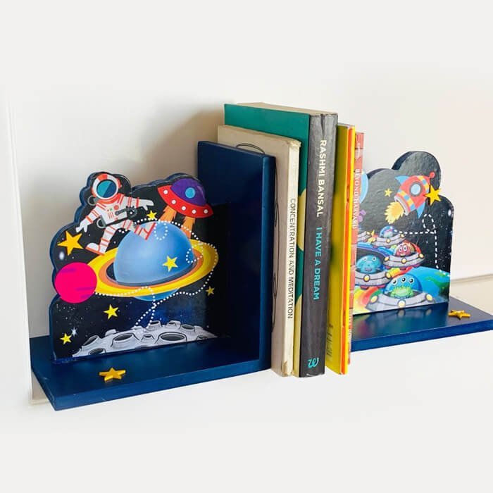 Space Bookends - Little Surprise BoxSpace Bookends
