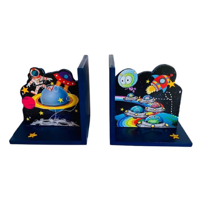 Space Bookends - Little Surprise BoxSpace Bookends
