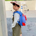 Space Capsule 3d Fins Light weighted Backpack for Toddlers & Kids - Little Surprise BoxSpace Capsule 3d Fins Light weighted Backpack for Toddlers & Kids