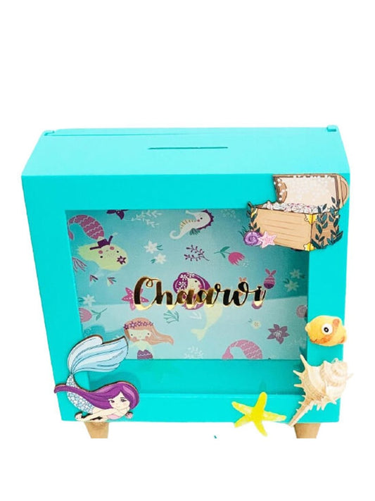 Splish Splash Mermaid Piggy Bank - Little Surprise BoxSplish Splash Mermaid Piggy Bank