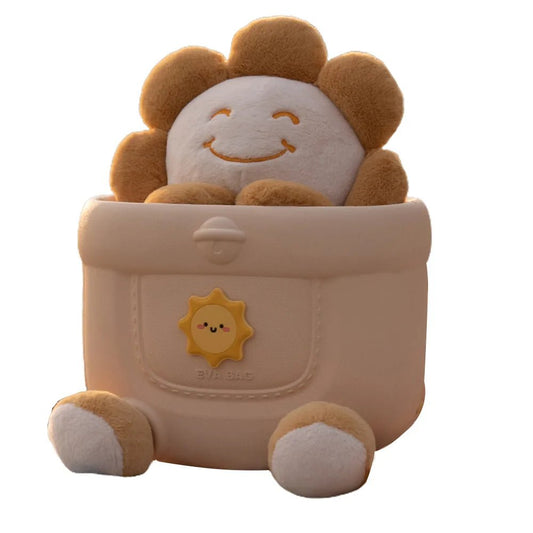 Sunflower SoftToy Backpack for Toddlers & Kids - Little Surprise BoxSunflower SoftToy Backpack for Toddlers & Kids
