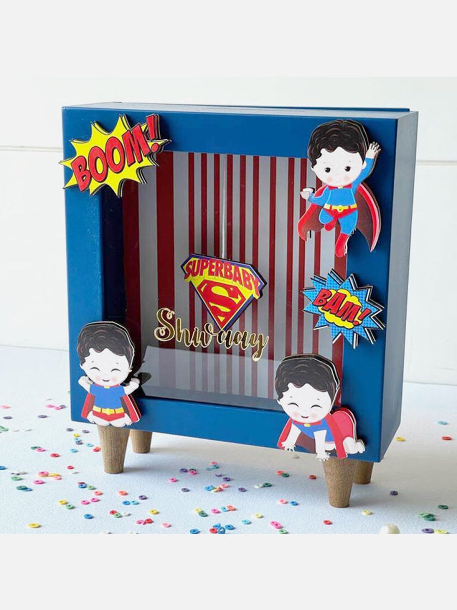 SuperBaby Piggy Bank - Little Surprise BoxSuperBaby Piggy Bank