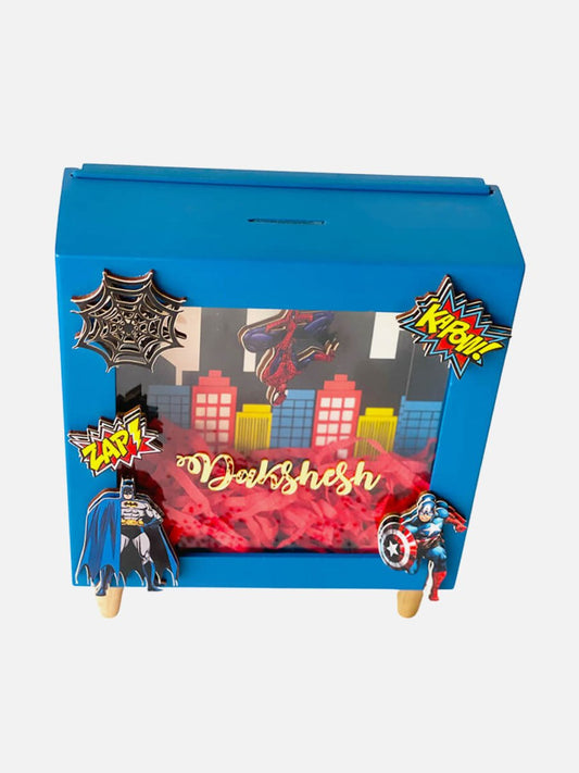Superpower Packed Piggy Bank - Little Surprise BoxSuperpower Packed Piggy Bank