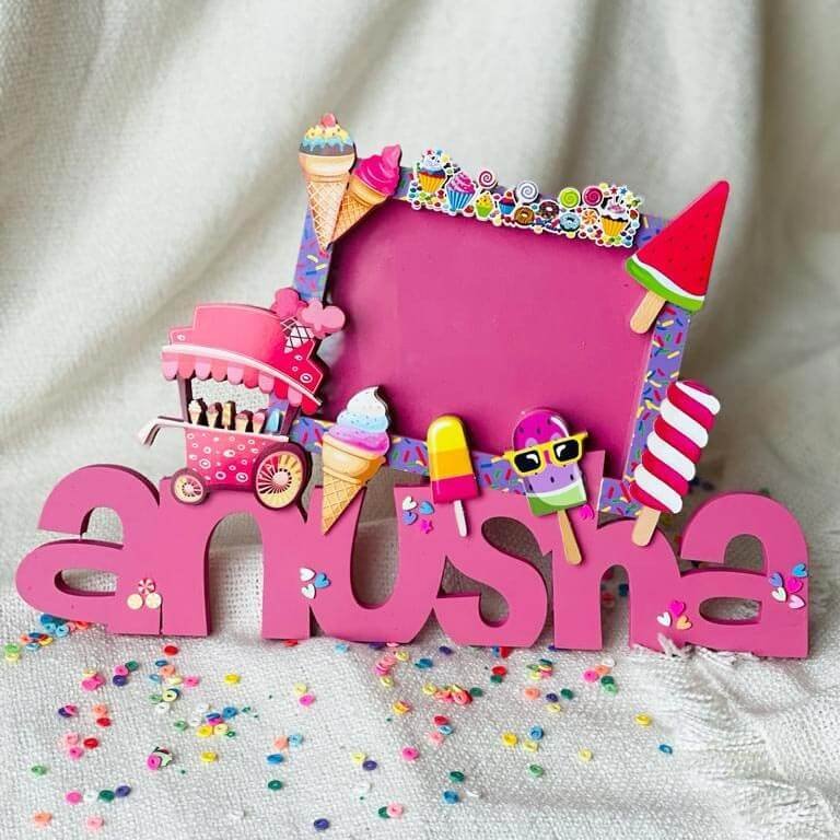 Sweet Candy Tooth Photoframe - Little Surprise BoxSweet Candy Tooth Photoframe