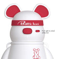 White, Kelly Jo Bear water bottle for Kids and Adults, 1100 ml, Red - Little Surprise BoxWhite, Kelly Jo Bear water bottle for Kids and Adults, 1100 ml, Red