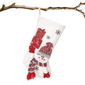 White Stocking Snowman - Little Surprise BoxWhite Stocking Snowman