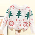 White Wonderland Warmer, Cardigan & Christmas Sweater for Kids - Little Surprise BoxWhite Wonderland Warmer, Cardigan & Christmas Sweater for Kids