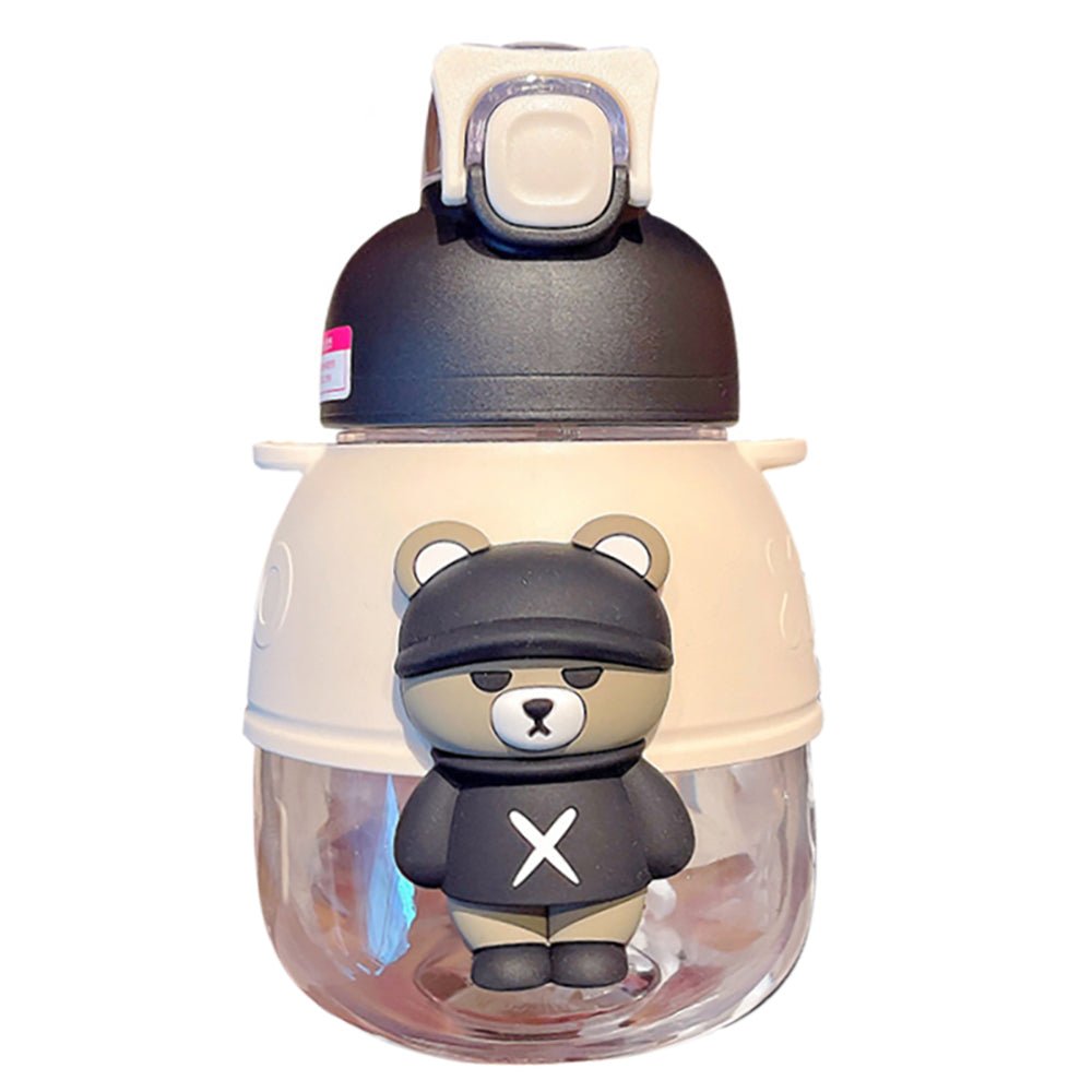 XOXO from Kelly Jo water bottle with handle, 1100 ml for kids & Adults, Black - Little Surprise BoxXOXO from Kelly Jo water bottle with handle, 1100 ml for kids & Adults, Black