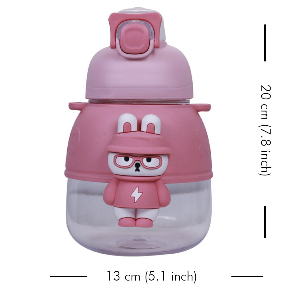 XOXO from Kelly Jo water bottle with handle, 1100 ml for kids & Adults,Pink - Little Surprise BoxXOXO from Kelly Jo water bottle with handle, 1100 ml for kids & Adults,Pink
