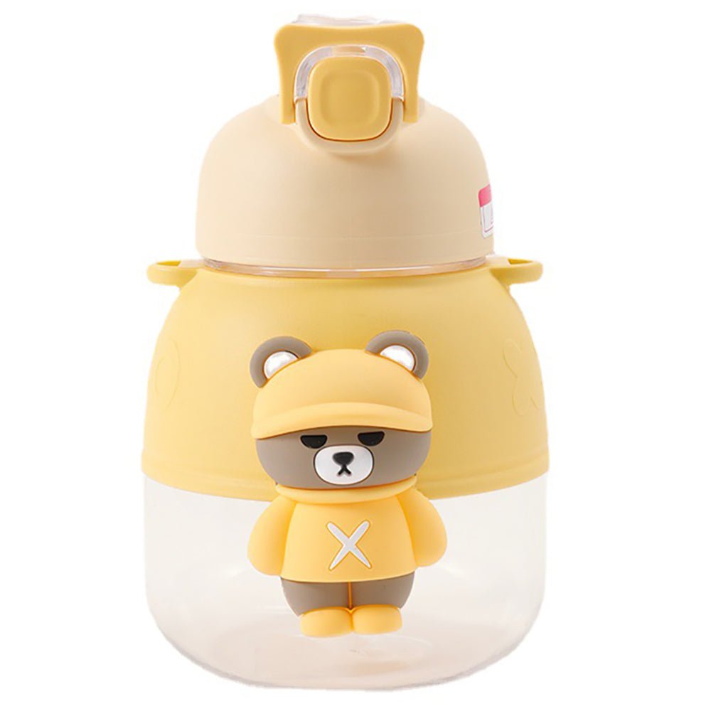 XOXO from Kelly Jo water bottle with handle, 1100 ml for kids & Adults,Yellow - Little Surprise BoxXOXO from Kelly Jo water bottle with handle, 1100 ml for kids & Adults,Yellow