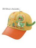 Yellow & Orange 3d Dino Casual Cap for Kids - Little Surprise BoxYellow & Orange 3d Dino Casual Cap for Kids